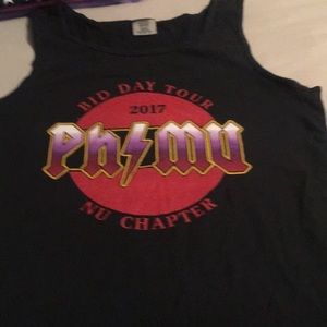 Black tank top phi mu